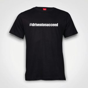 mens t-shirt, printed men's t-shirt, motivational t-shirt, influencers merch, Eugene Wood, #driventosucceed