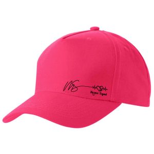 Megsie Squad cap, 5 panel cap, pink cap, headwear