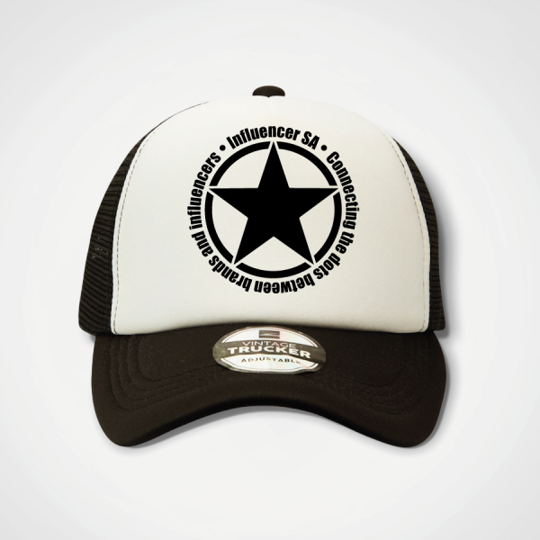 trucker cap, two-toned cap, Influencer SA