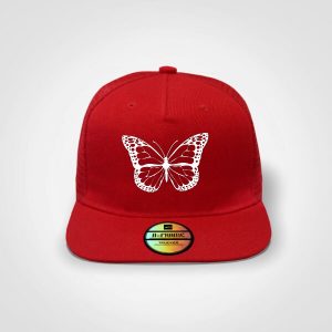 Butterfly - Trucker cap - Red