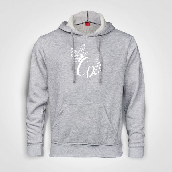 hoodie, grey hoodie, CD clothing, Carmen clothing range, Influencer SA