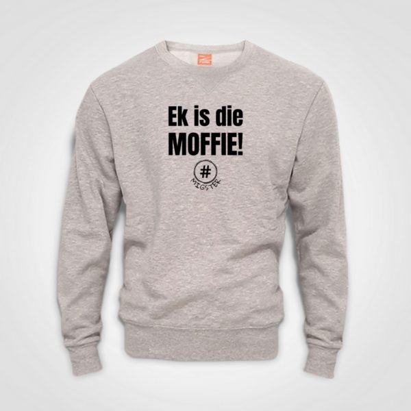 Ek is Die Moffie - Migster - Sweater - Grey Circle Logo