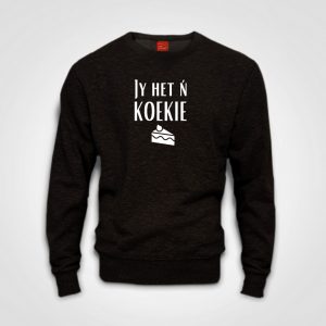 Jy Het n Koekie – Migster – Sweater – Cake - Black