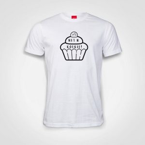Migster - Jy Het n Koekie - Cupcake - T-Shirt - White