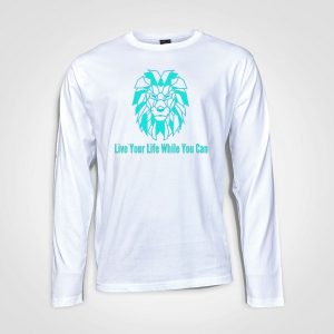 Live Your Life-Long-Sleeve-T-Shirt-White