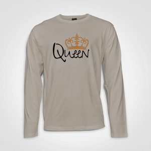 Here Is Your Crown-Long-Sleeve-T-Shirt-Stone