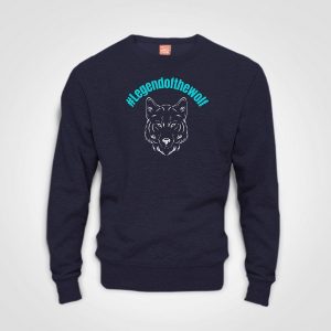 Legendofthewolf-Sweater - Navy Blue
