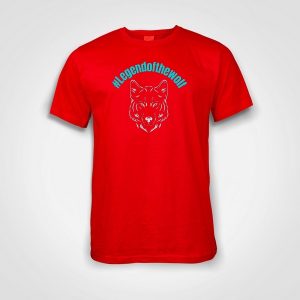 Legendofthewolf-T-Shirt-Red