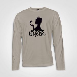 Queens Will Know-Long-Sleeve-T-Shirt-Stone