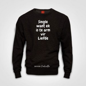 Single-Sweater - Black-Boere Cinderella