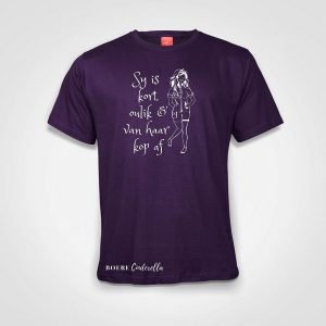 Sy Is Kort-T-Shirt-Purple-Boere Cinderella