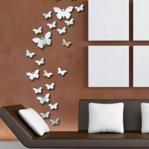 25pcs Butterfly Shaped Mirror