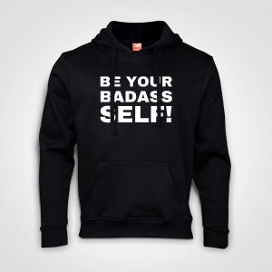 plus size hoodies, plus size black hoodie, big girls hoodies, motivational hoodie, BeMATA, Big Red