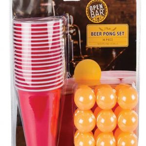 drinking games, beer pong, beer pong set 36 piece, BeMATA