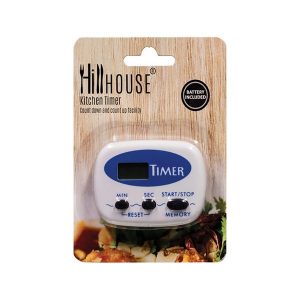 HillHouse kitchen timer, digital kitchen timer, 60 minute kitchen timer, Bemata