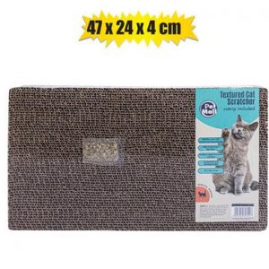 Pet Cat Scratch Pad Cardboard 47x24x4cm