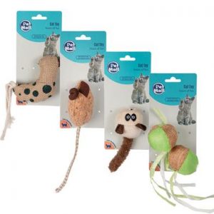 Pet Cat Toy Asstd Shapes And Sizes