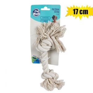 Dog-Chew String 17cm Knotted