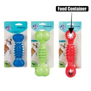Dog Toy Rubber Bone For Treats