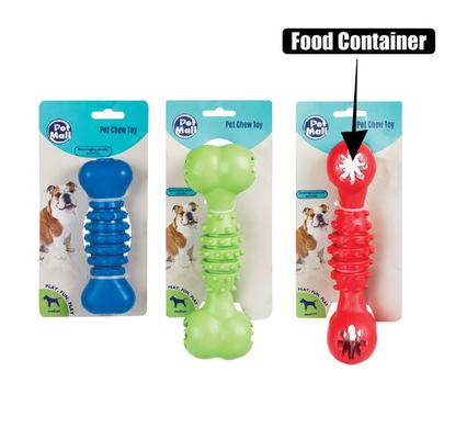 Pet Dog Toy Rubber Bone For Treats