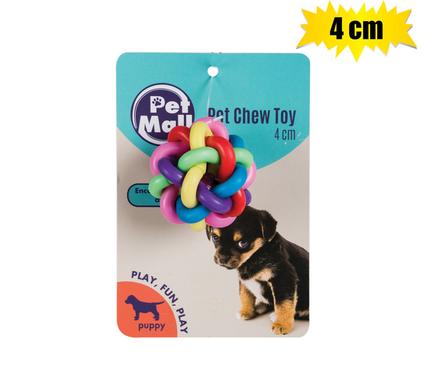Pet Puppy-Chew Ball Tangled Look 4cm