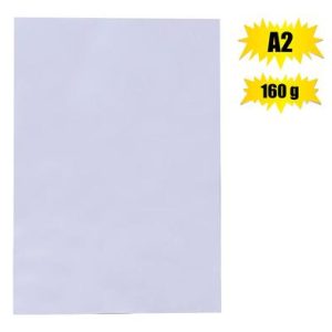 Art+Craft Board A2 160g Sheet White