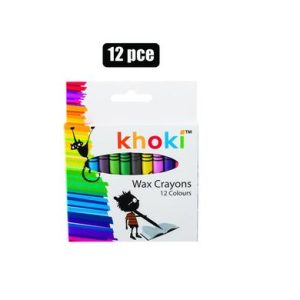 Art+Craft Crayons Wax Regular 12Pce