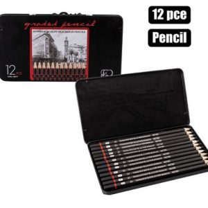 Art+Craft Pencils Graded Set 12 In Tin