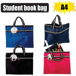 Bag Book Bag 2 Zips A4
