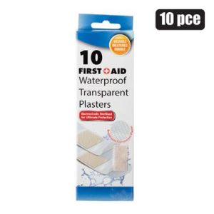 Firstaid Plaster Trans 10Pc 76 x 19mm