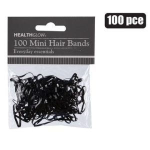 Hair Band Elastic 100Pc Mini