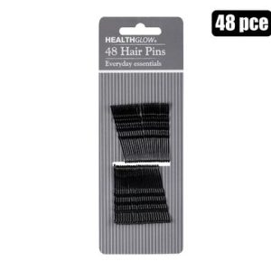 Hair Pins Black 50mm 48Pc