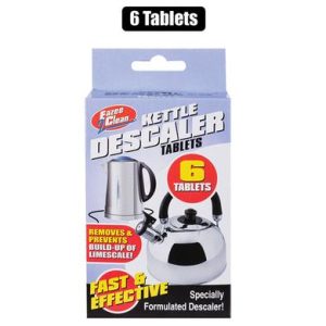 Kettle Descaler Cleaning Tablets 6Pc,18g