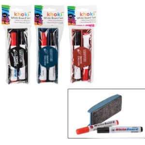 Marker Whiteboard With Magnetic Eraser