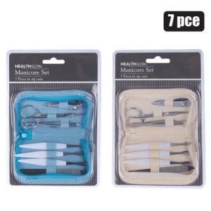 Nail Manicure Set 7Pc+Bag Blister
