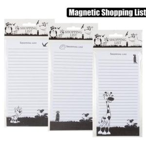 Novelty Animal Shopping List Magnetic