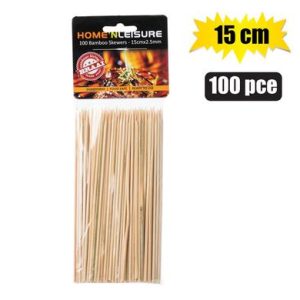 SKEWERS BAMBOO 15cm 100PCE 2.5mm H&L