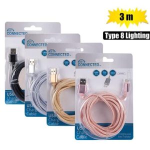 Usb Cable Lightning 1.5 Amp- 3m