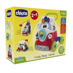 Chicco Move N Grow Happy Hippy Walker, baby walker, baby's first step, Bemata