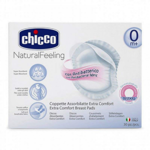Chicco Nat Feeling Antibacterial Breast Pads, breast pads, antibacterial breast pads, Bemata