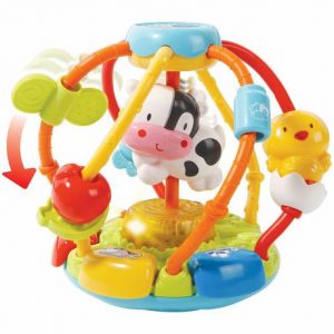 sensory toys, educational toys, interactive toys, VTech Little Friendlies Shake & Roll Busy Ball, Bemata