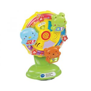interactive toys, educational toys, VTech Little Friendlies Sing Along Spinning Wheel, Bemata