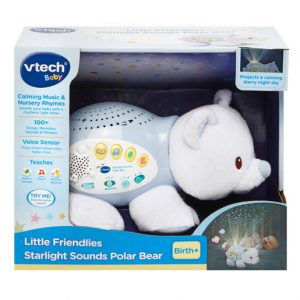 night light, baby night light, musical bear, VTech Little Friendlies Starlight Sounds Polar, Bemata
