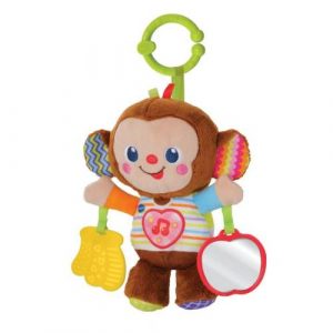 baby rattle, baby toy, baby sensory toy, VTech Little Friendlies Swing & Sing Monkey, Bemata