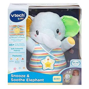 musical toy, educational toy, interactive toy, VTech Snooze & Soothe Elephant, Bemata