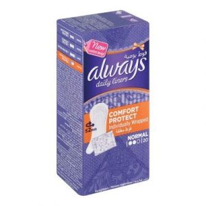 Always Liners Fold & Wrap, Always Liners Normal, Always pantyliners, Bemata