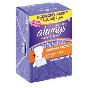Always Liners Normal Fold & Wrap, Always pantyliners, Bemata