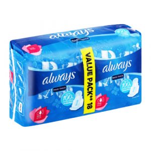 Always Maxi Pads Long Duo, Always pads, value pack pads, Bemata