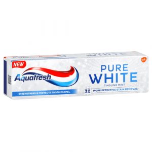 Aquafresh Pure White Tingling Mint Toothpaste