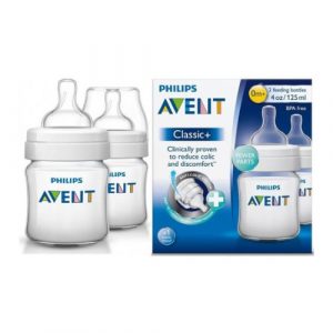 Avent Bottle Classic Plus Twin Pack 125ml